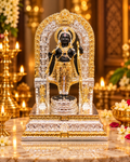 Ram Lalla idol presented in a burgundy velvet-lined gift box