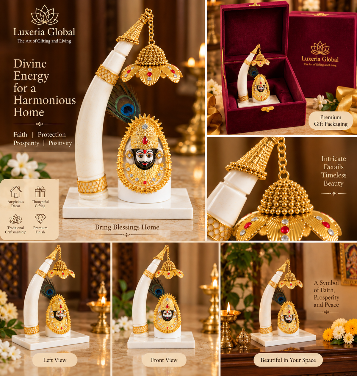 Divine Khatu Shyam Ji product details and gift presentation