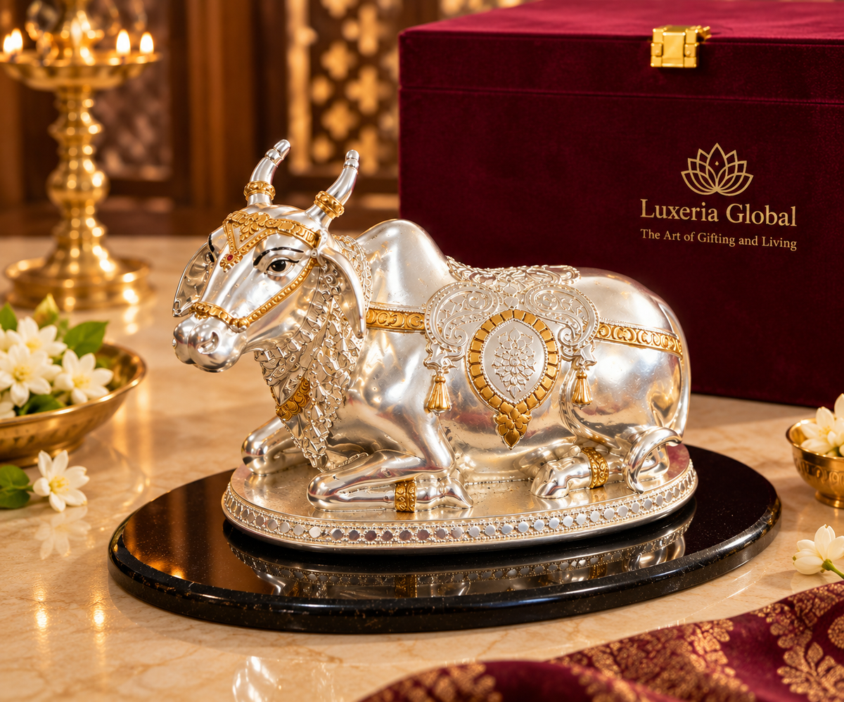 Serene Nandi Maharaj with complimentary velvet gift box